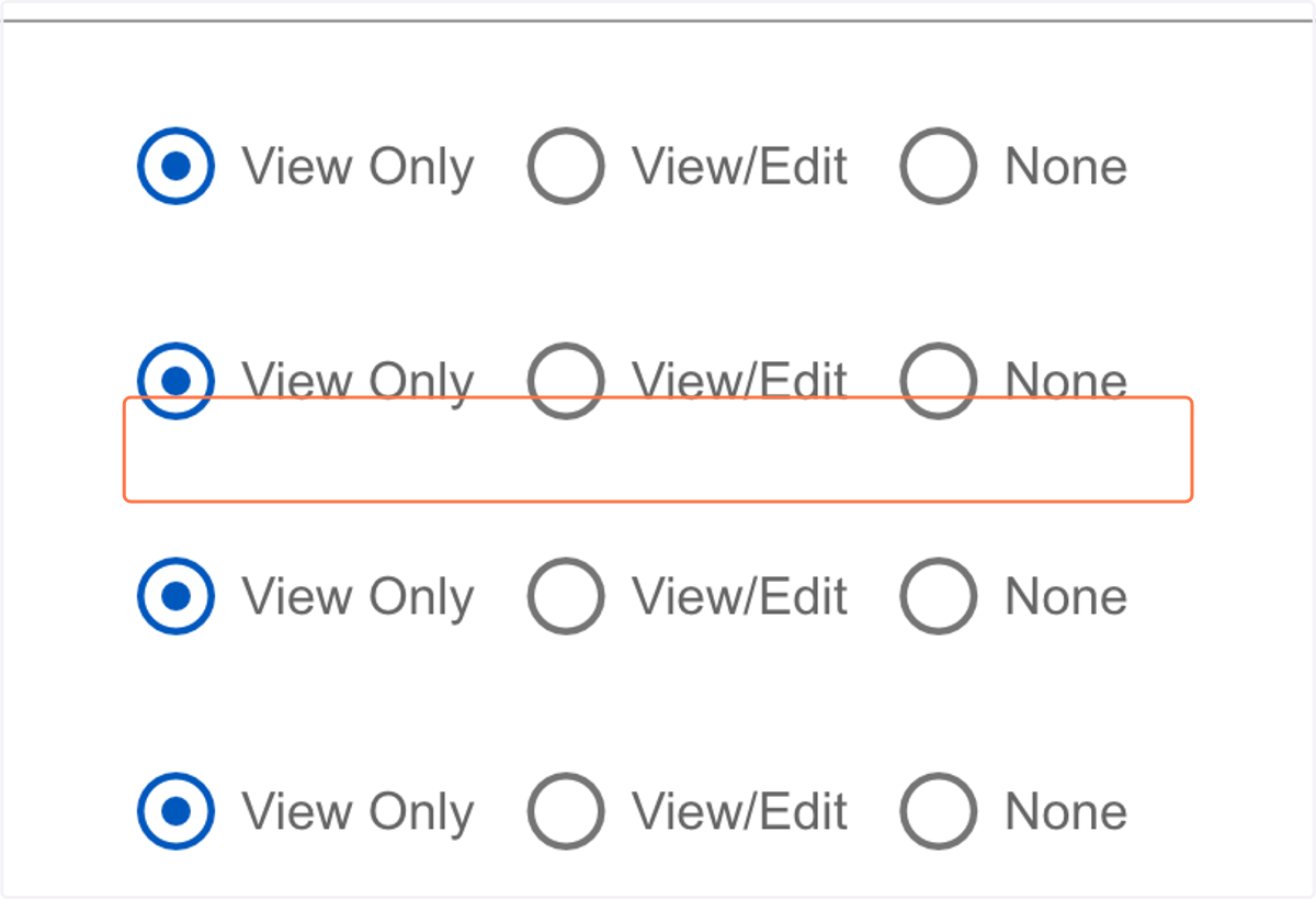 Click on "view only" for all