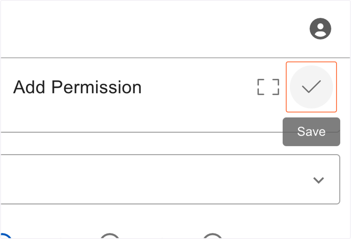 Click on the check