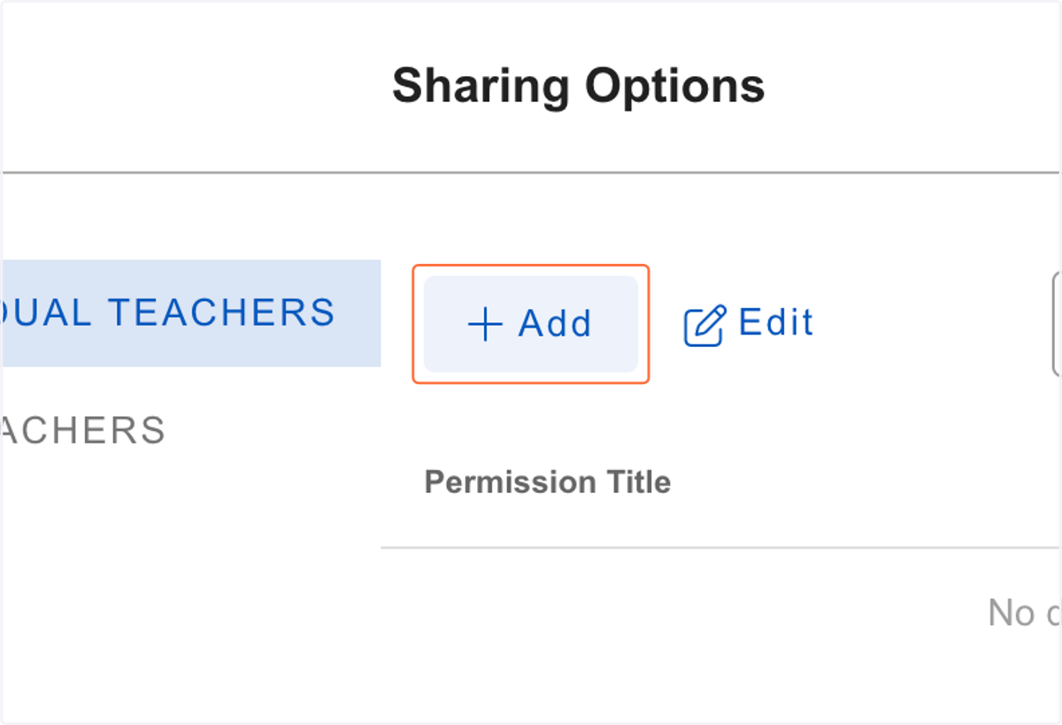 Click on Add