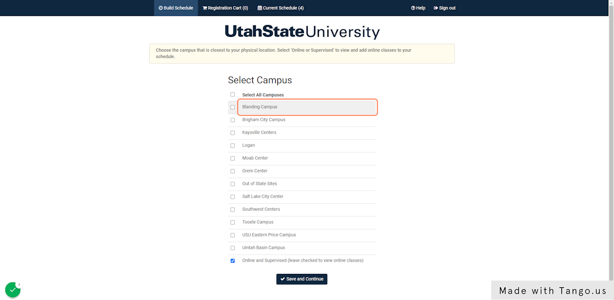 Select Campus (Online)