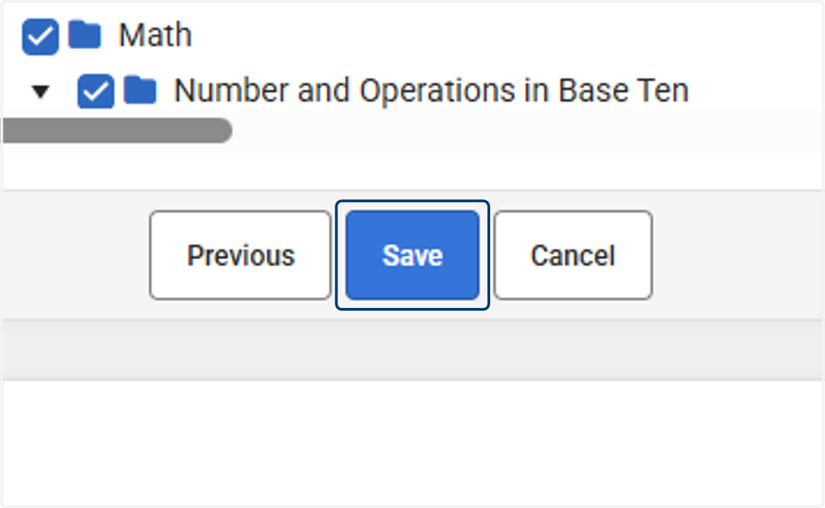 Click on Save