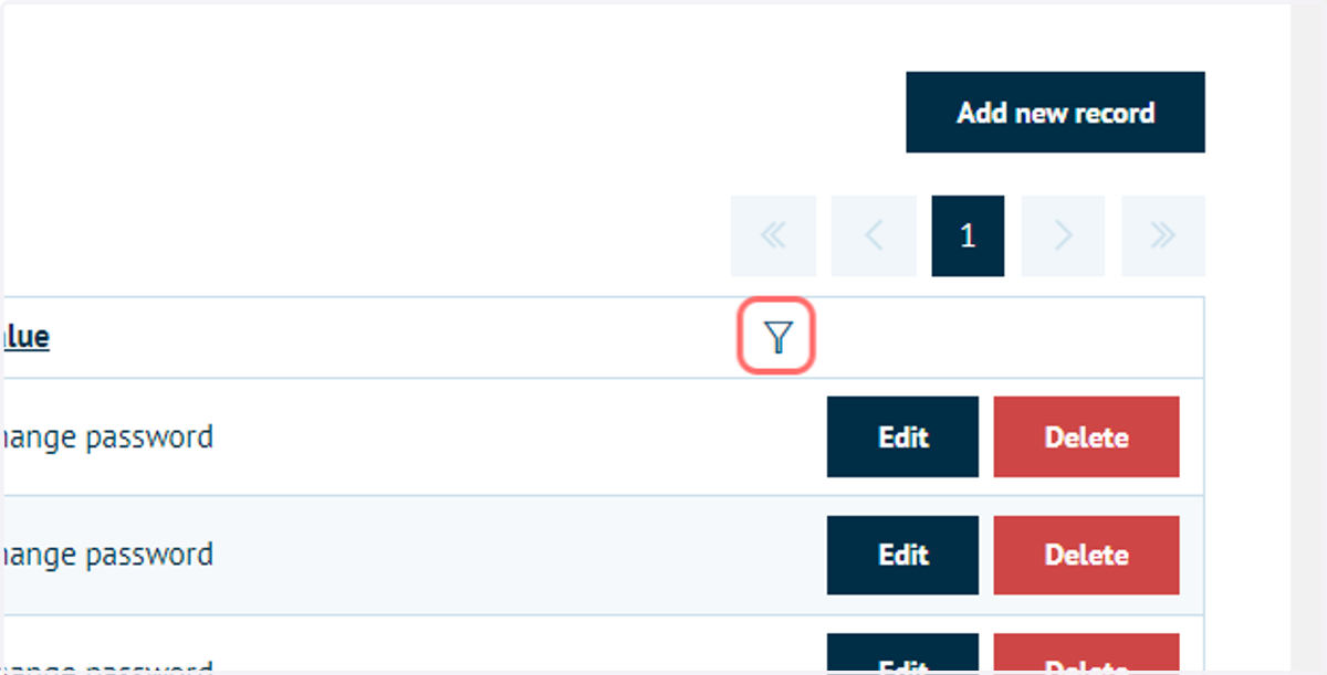 Changes made to language strings on the back end are done in exactly the same way