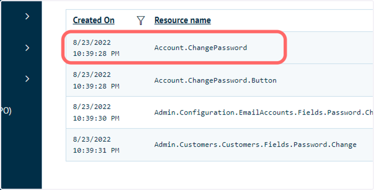 You should only use the RESOURCE NAME column to identify if this value is the correct instance (the resource name normally contains page names that the value appears on, and a little more info). Never change the resource name, this will break links o