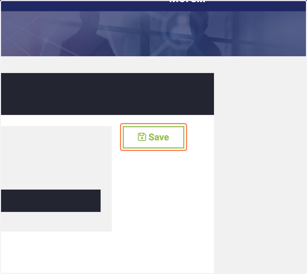 Always make sure to save any changes you have made.
