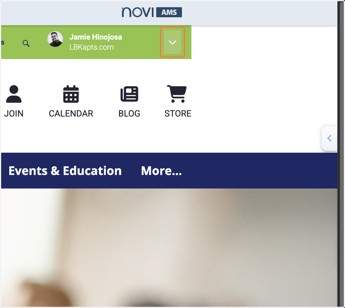 After loging in, make your way to the Member Compass page.