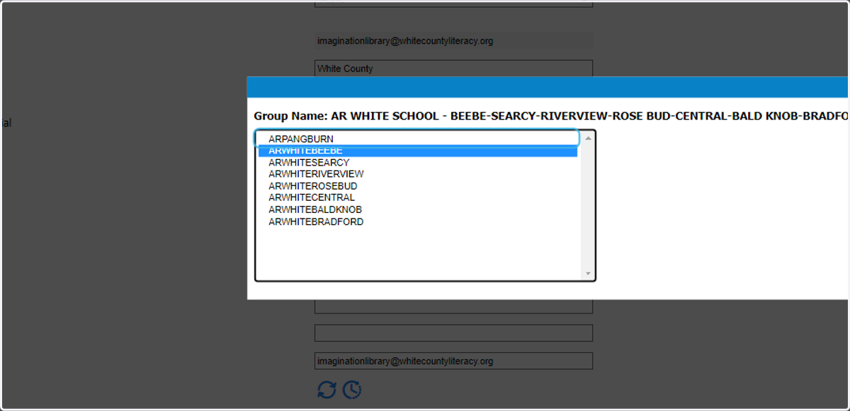 Highlight the Affiliate names you want to grant access to (CTRL+click)