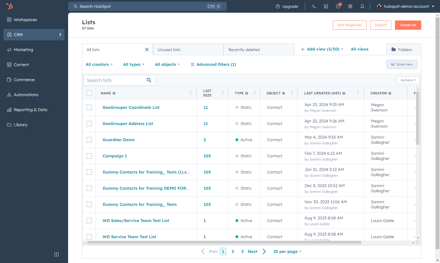 Click on CRM