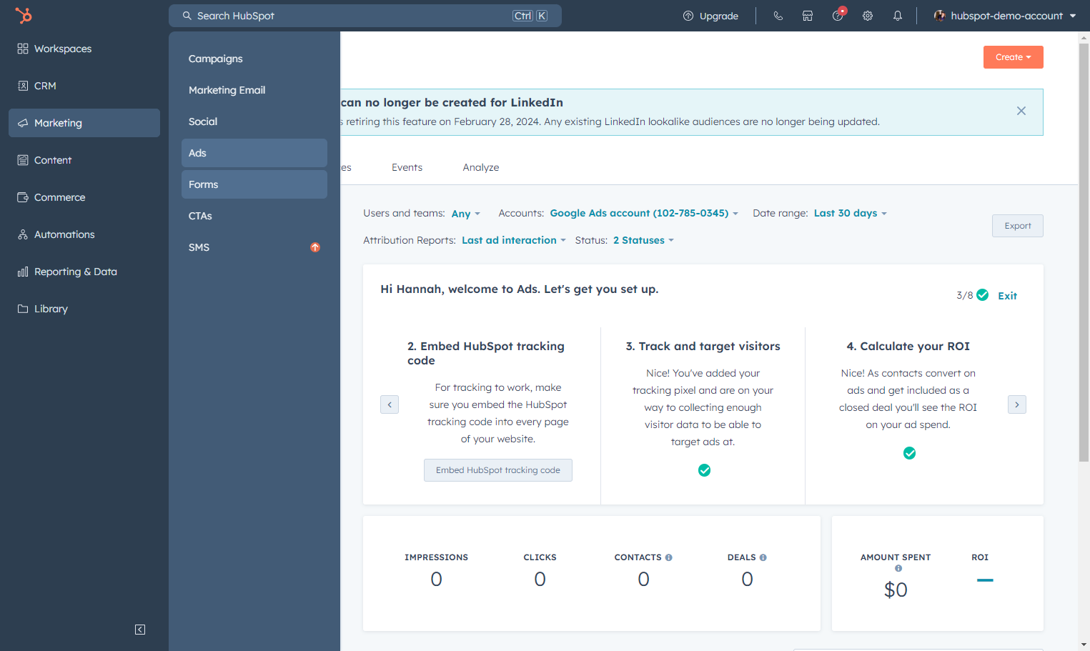 Click on Forms