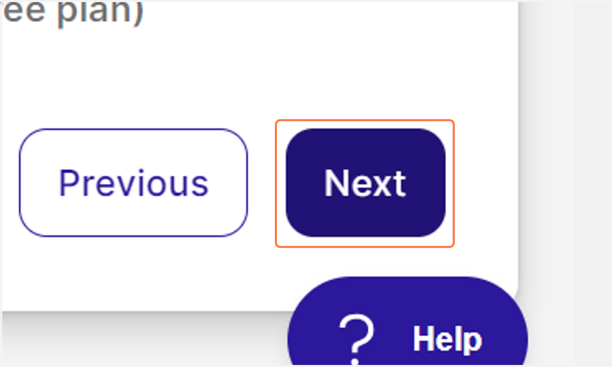 Klik op "Next"