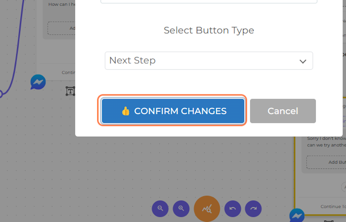 Click on Confirm Changes