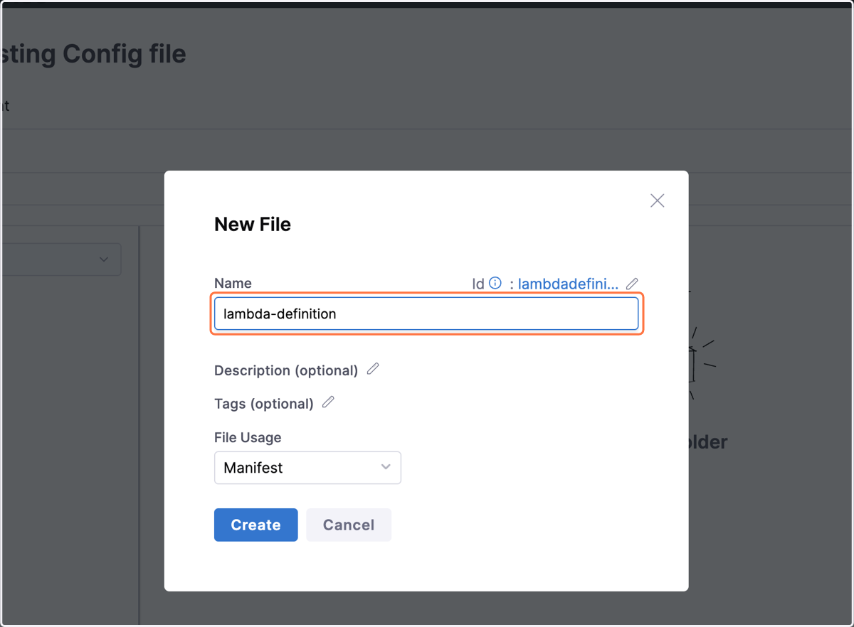 Type "lambda-definition"