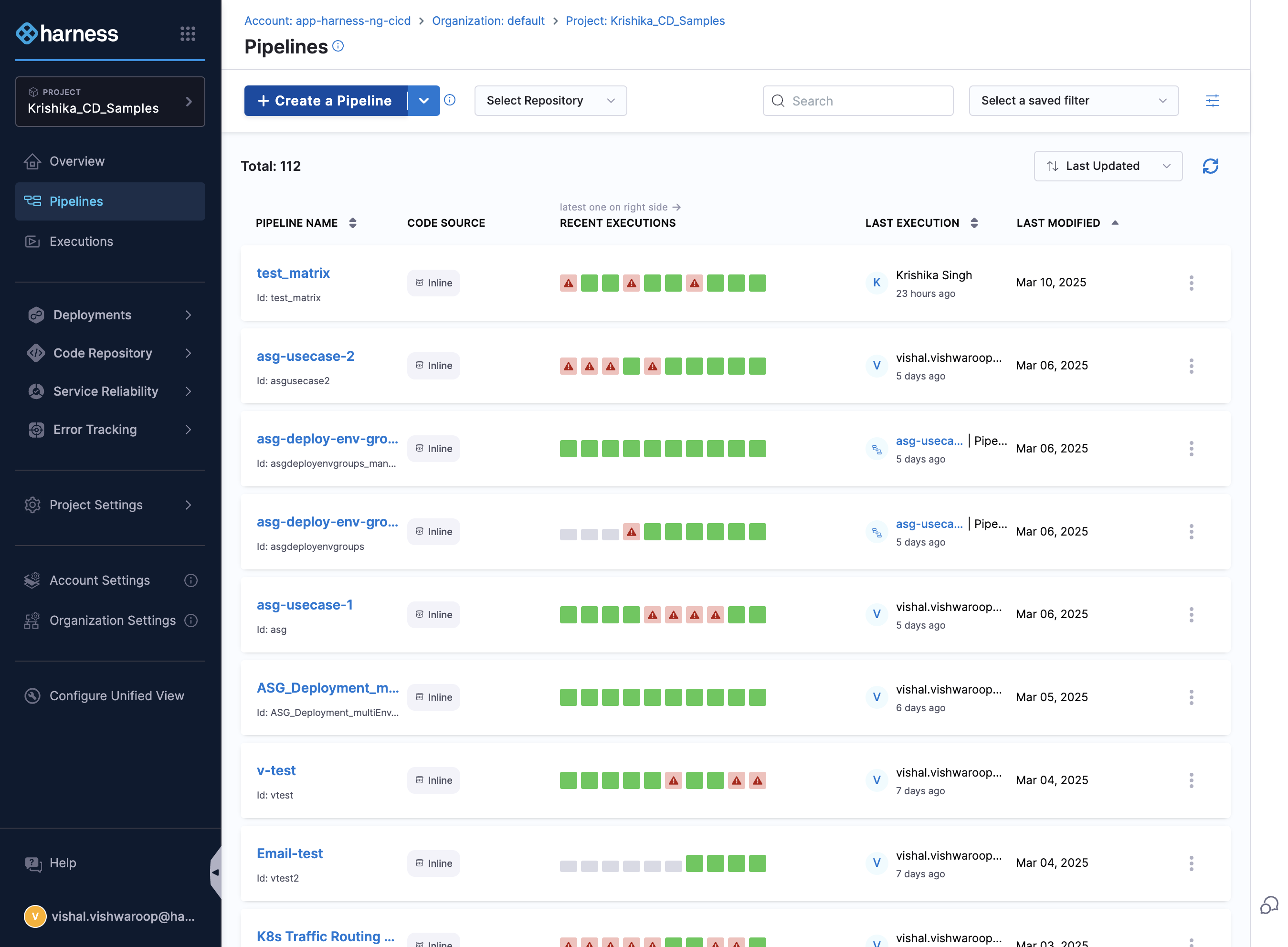Click on Create a Pipeline