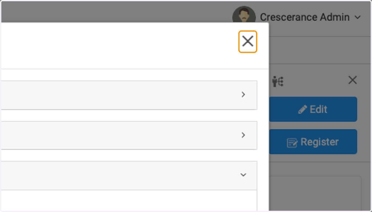 Click on Registration Settings for Member…