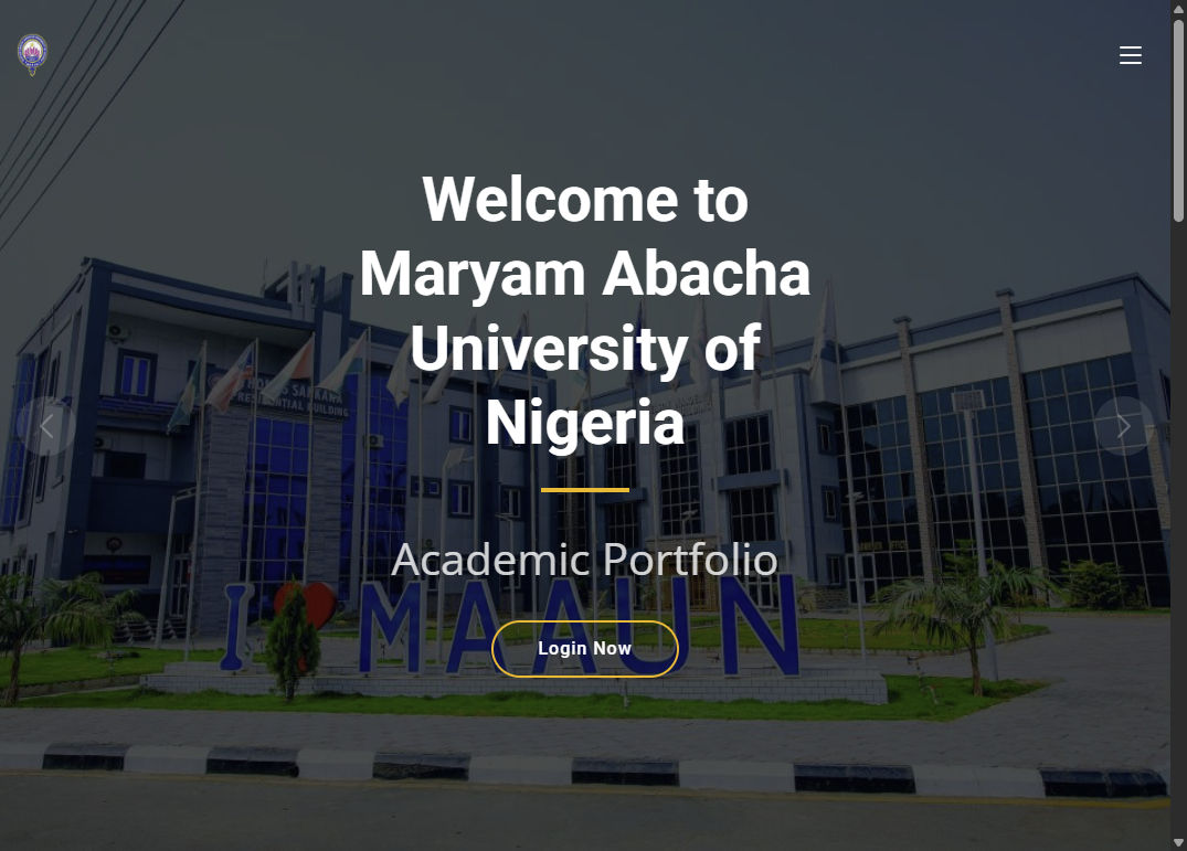 MAAUN ACADEMIC PORTFOLIO