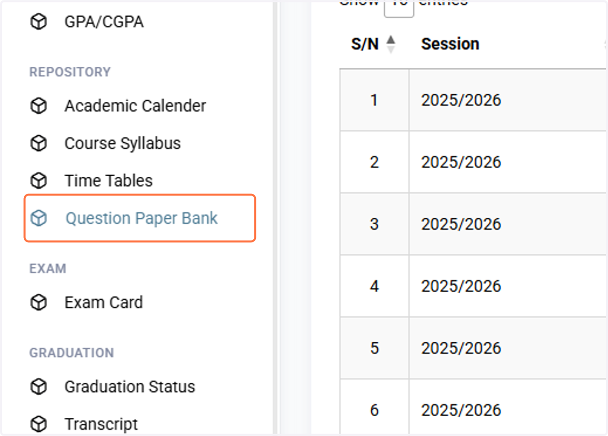 Question Paper Bank