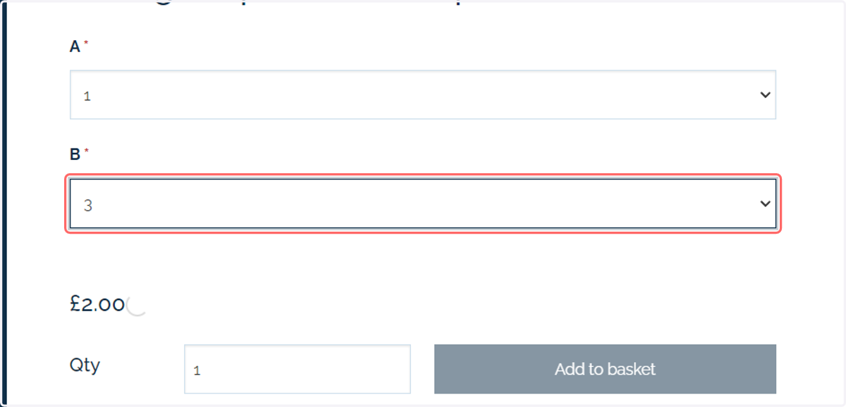 Navigate back to the product landing page on the front end