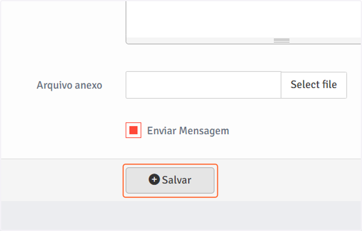 No final da página clique em "Salvar" e pronto! Sua ata está registrada.