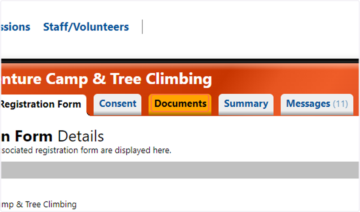 Click on Documents