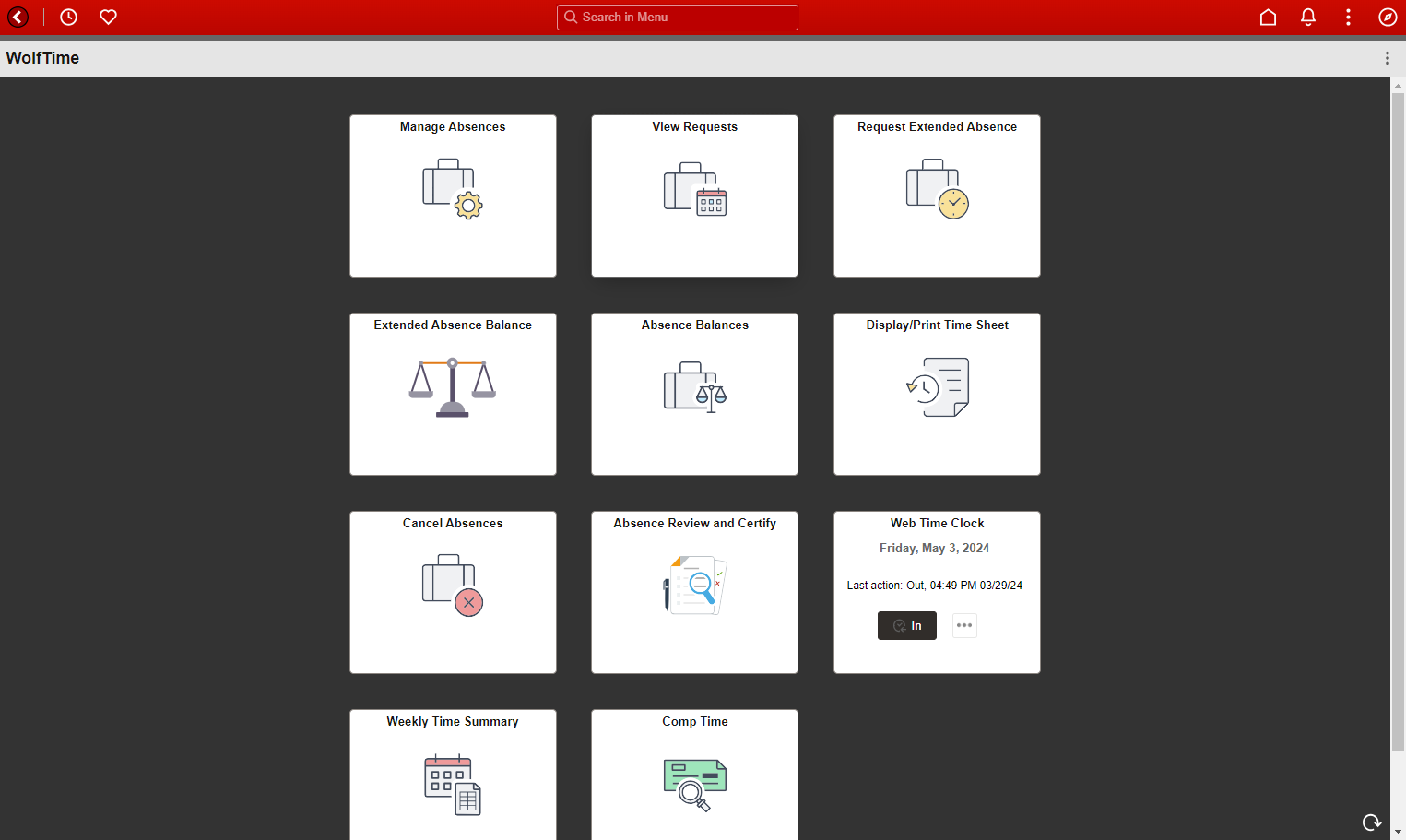 Step 4: Navigate to View Requests Tile