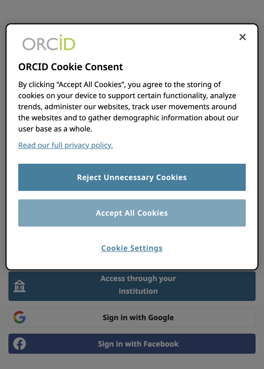 Clic en la opción que considere para el consentimiento de cookies | Click on the option you want regarding the cookie consent