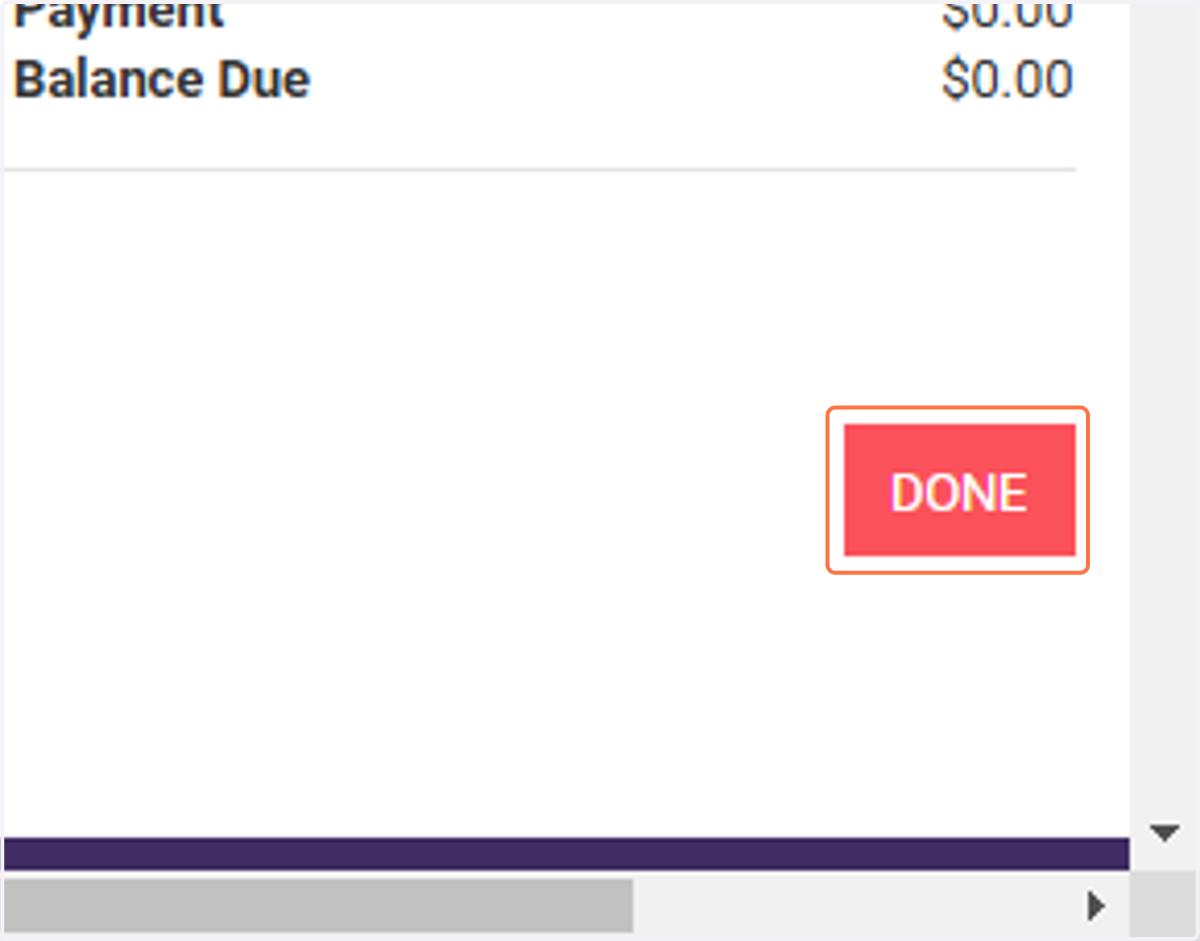 Click on Done