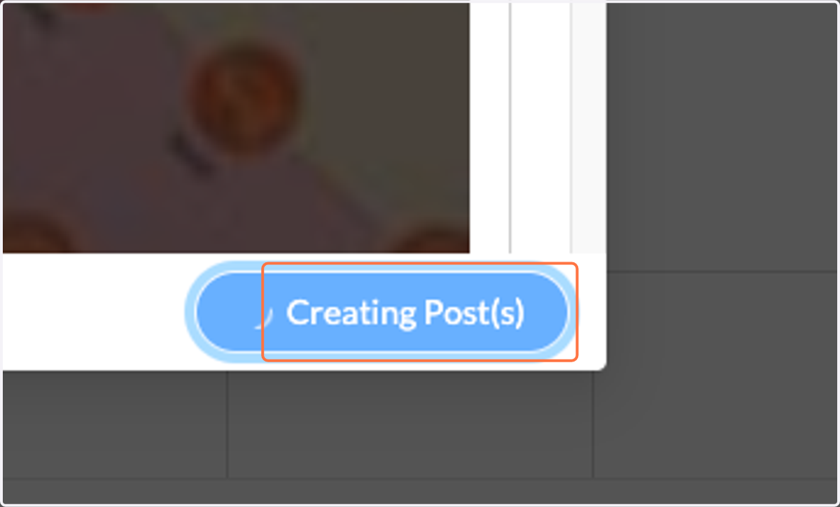 Click on Create Post(s)