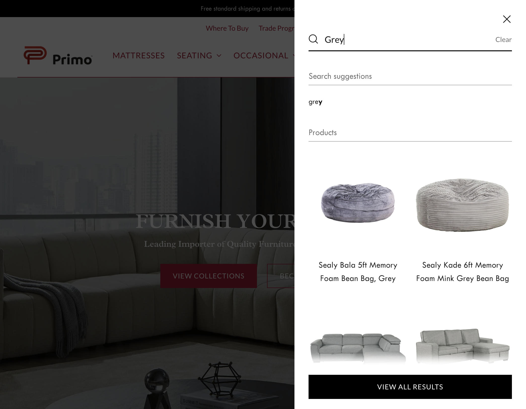 Type "Grey "