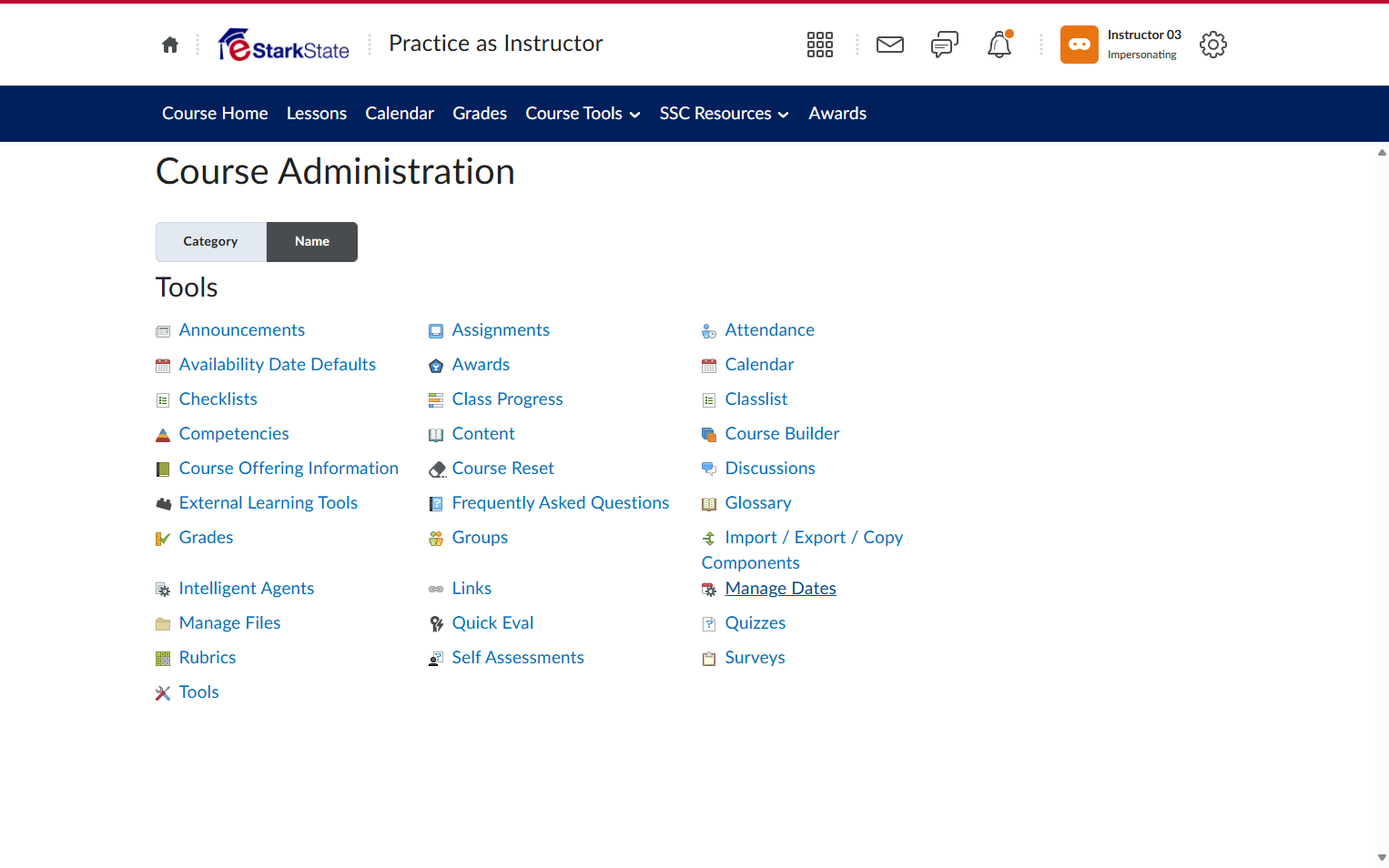 Click on Manage Dates