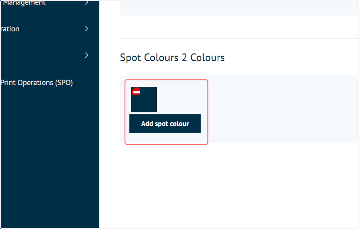 "Colours" category
