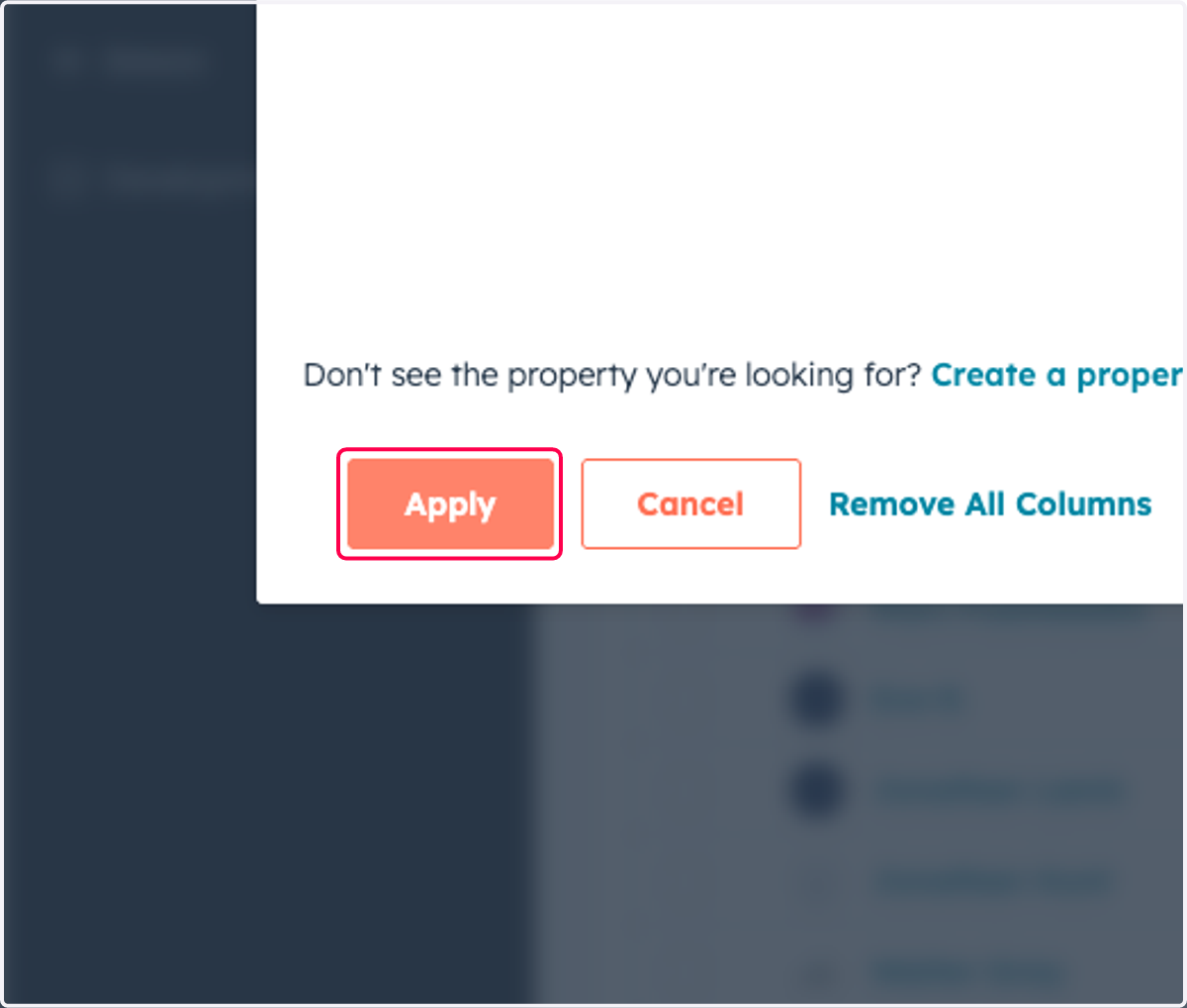 Click on Apply