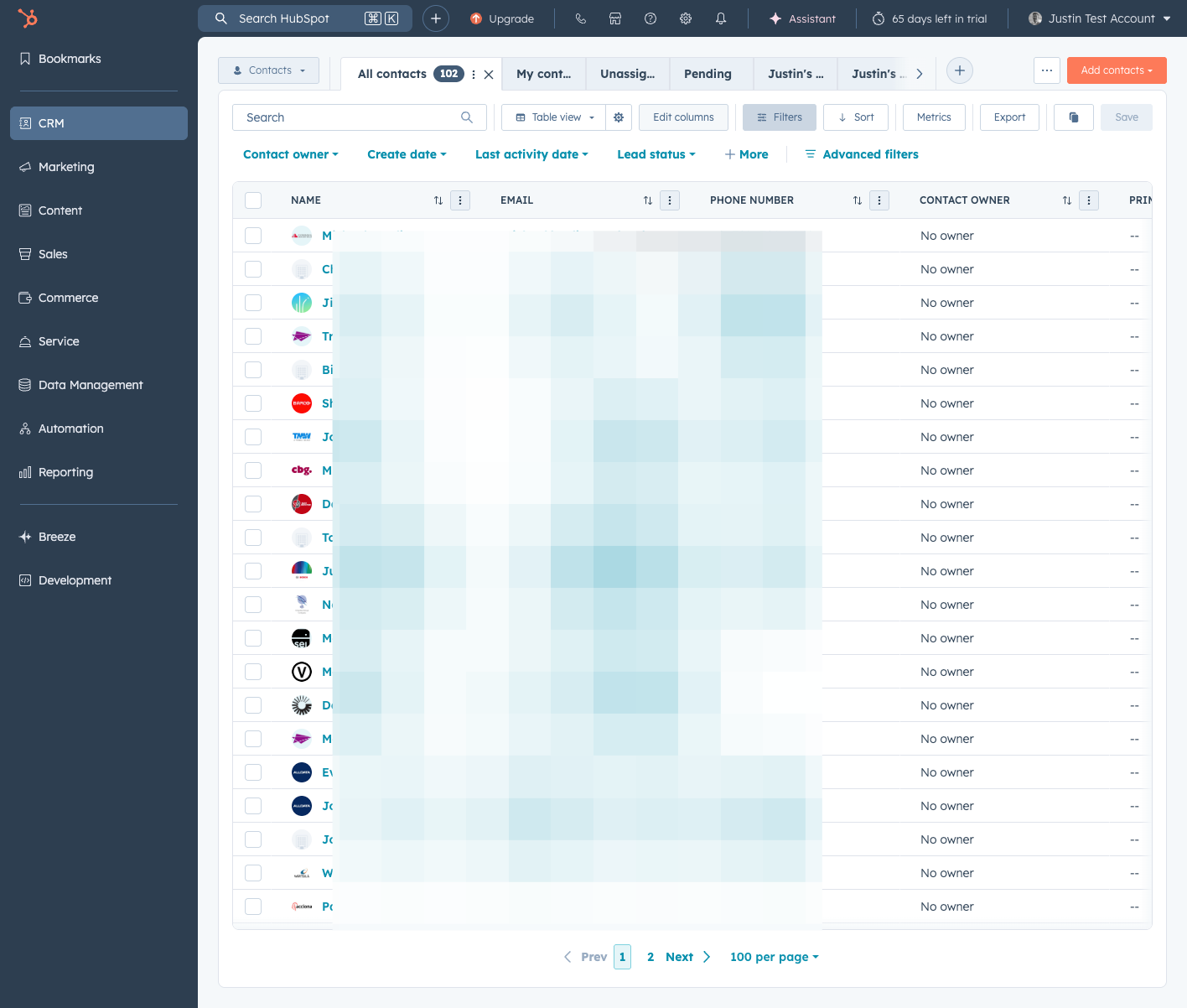 Click on Edit columns