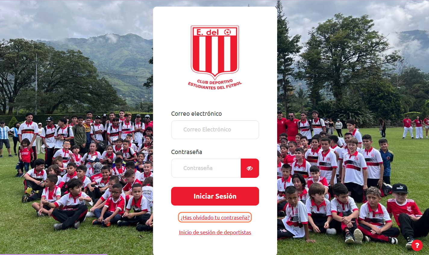 Recuperar contraseña para usuarios y profesores.