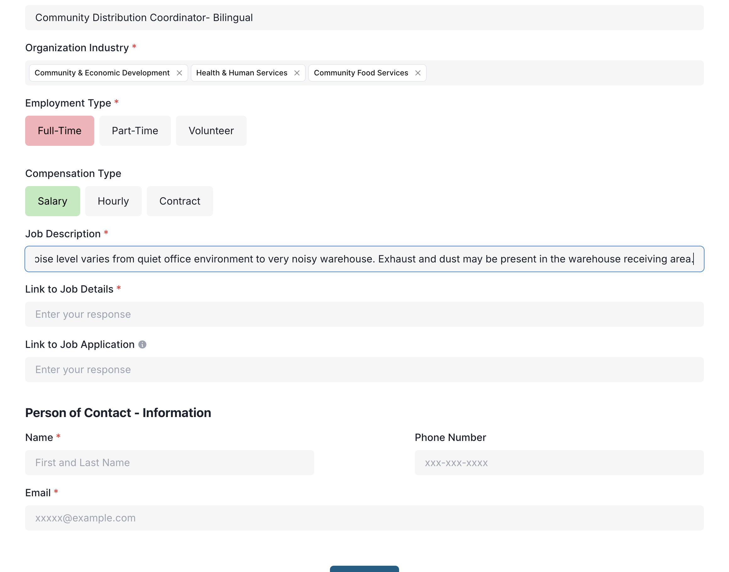 Paste your entire job descirption here. This text will be scrollable for the job seeker.