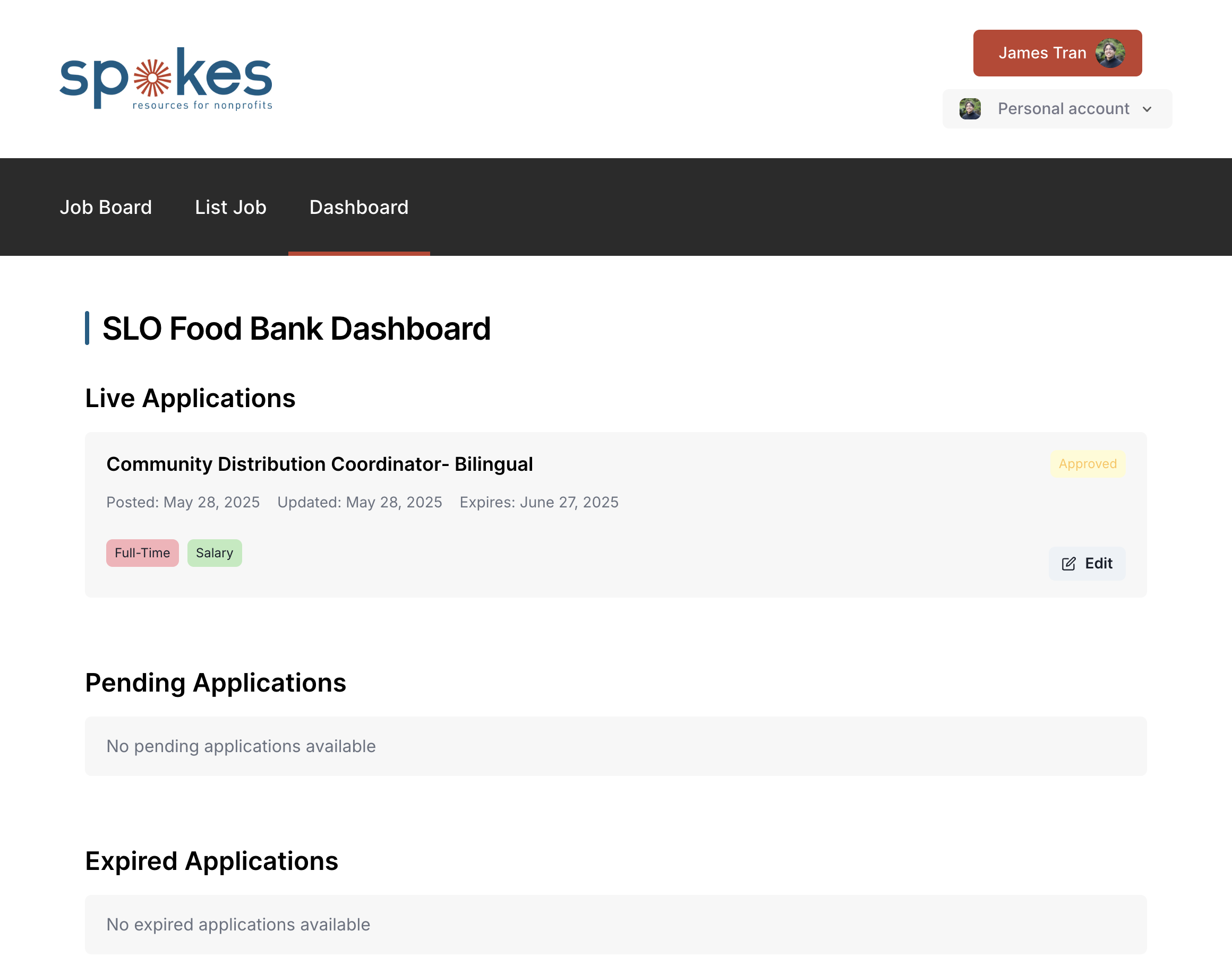 Once your job is approved, it will be live for 30 days! You can renew the job as soon as it is expired.
