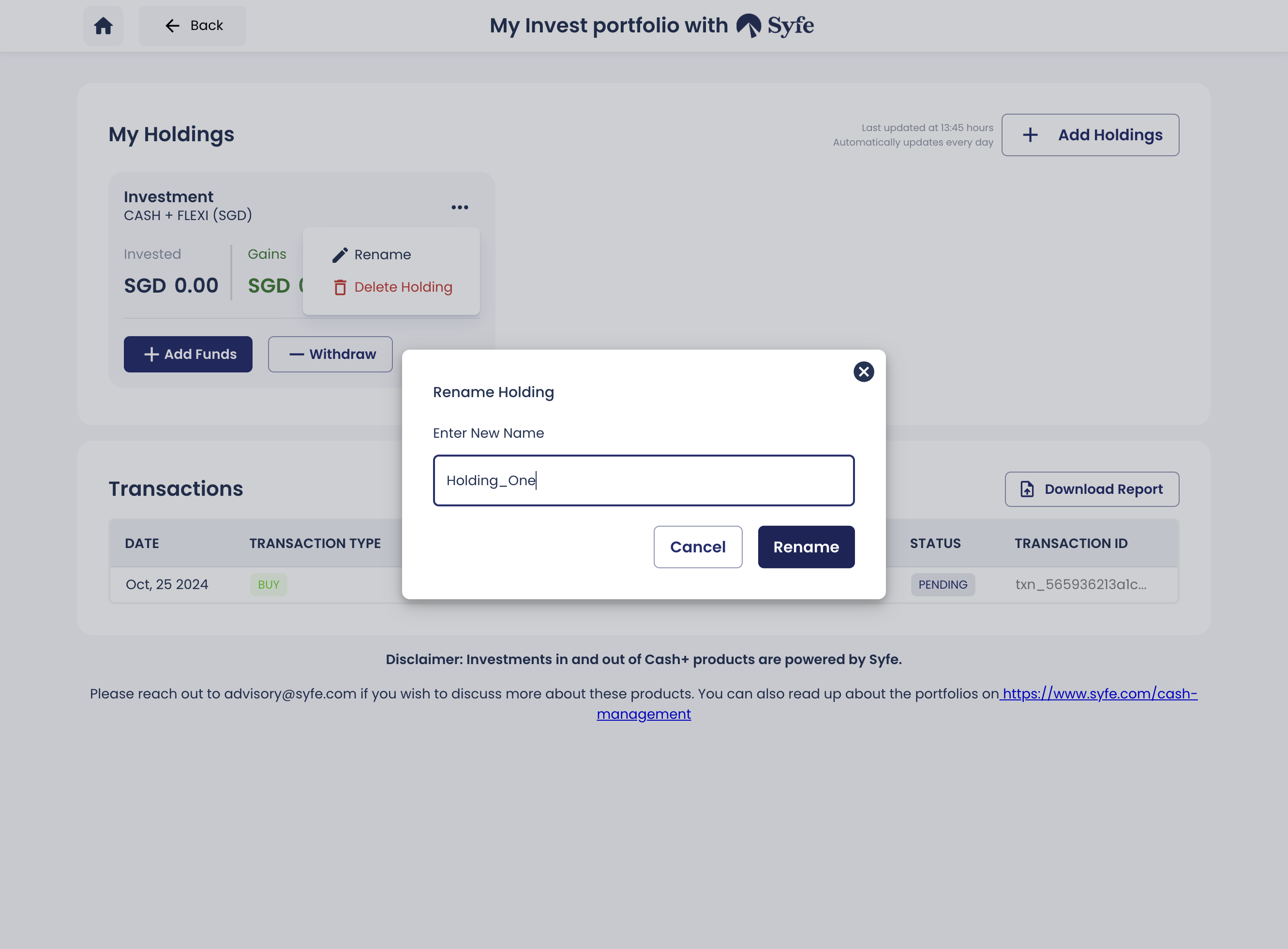 Confirm your submission