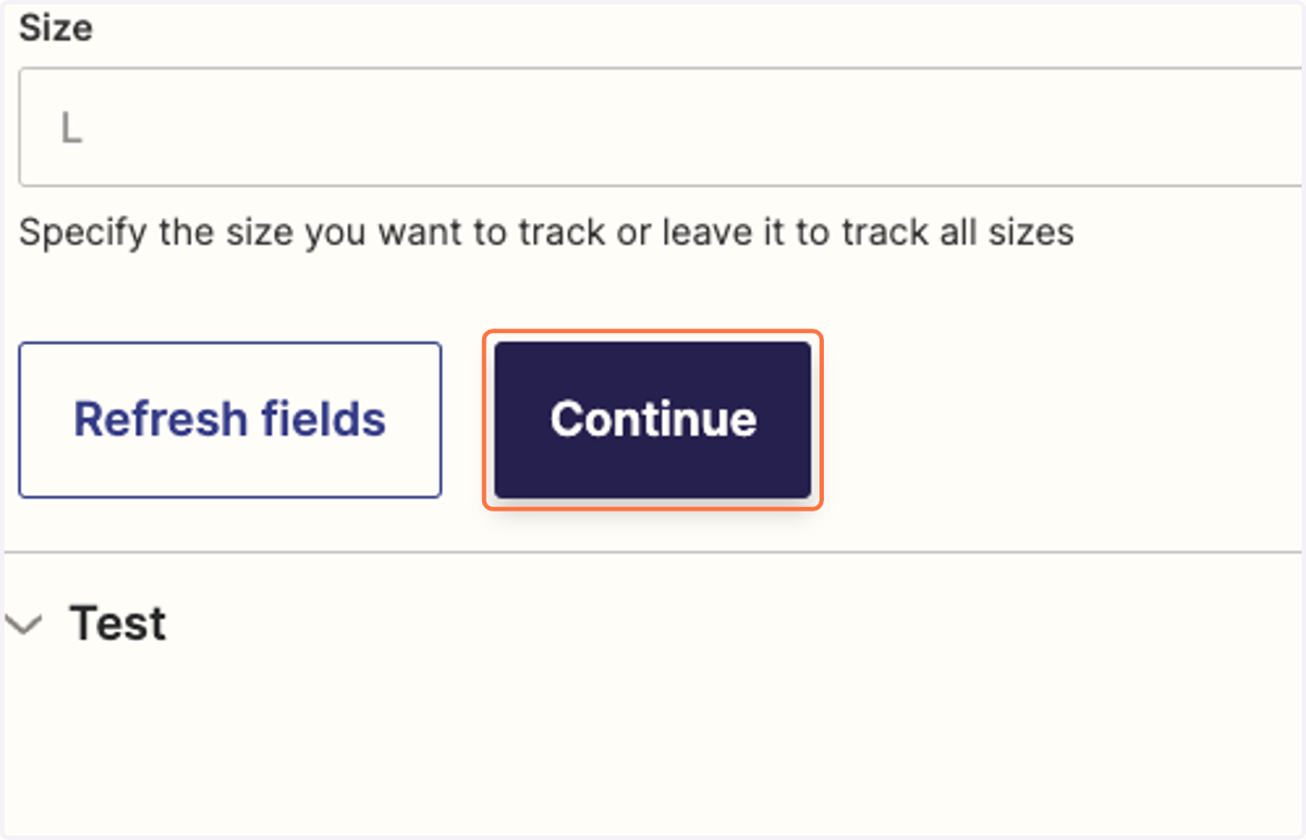 Click on Continue