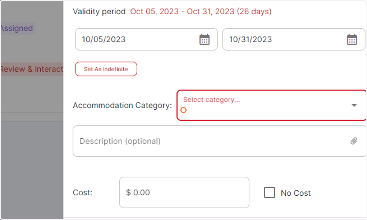 Category Menu