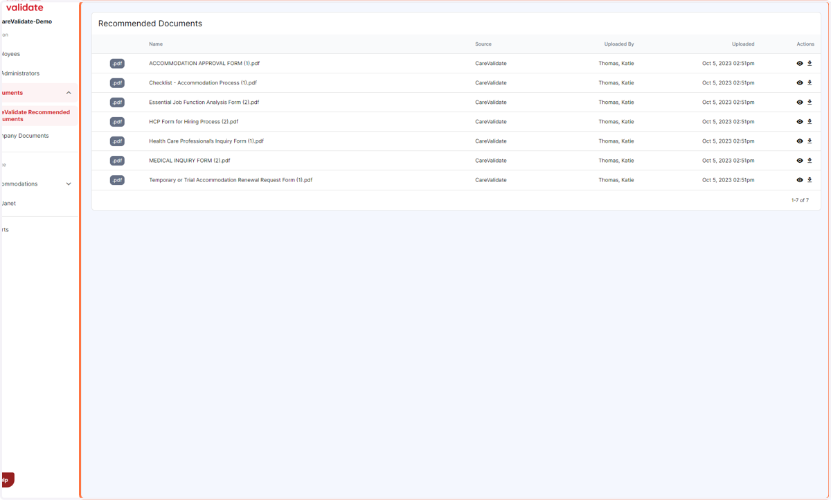 Click on Recommended Documents and you will find a library of ready-to-fill forms