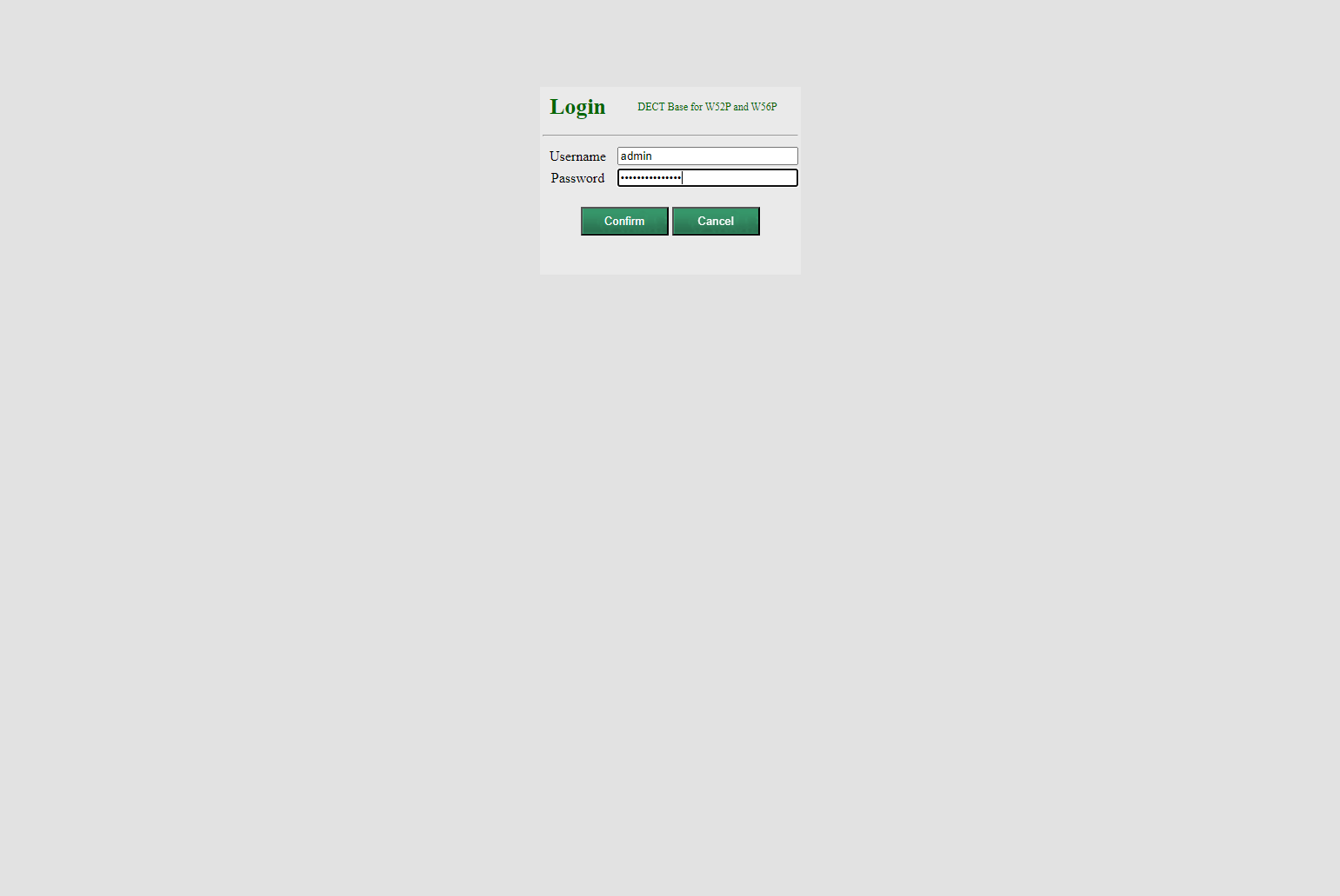 Click on Confirm