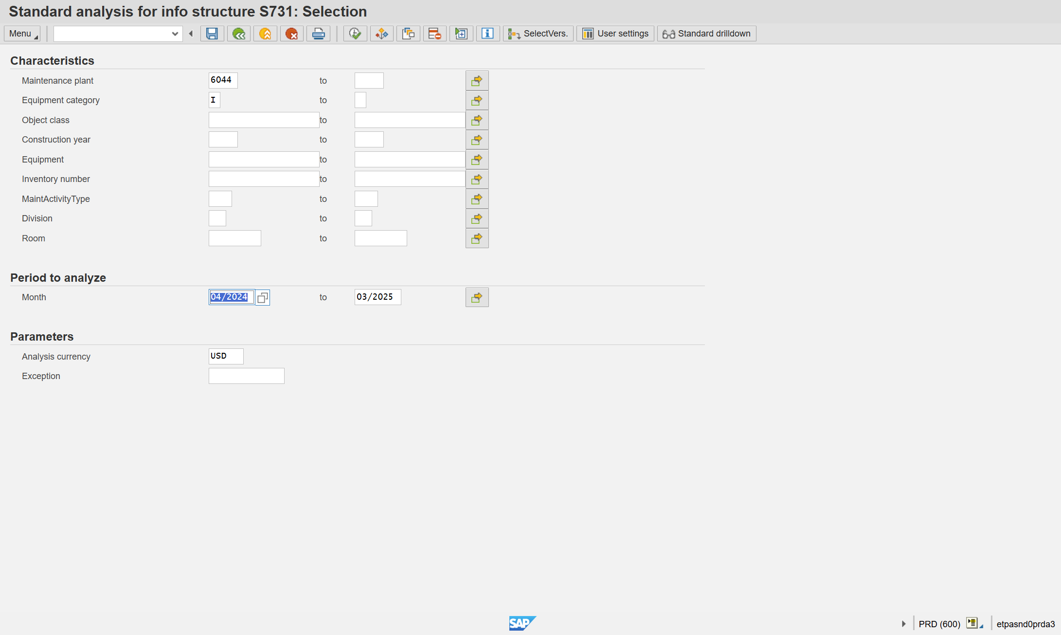Input a date range to analyze