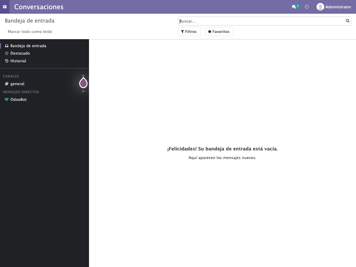 Haga clic en Menu de Modulos