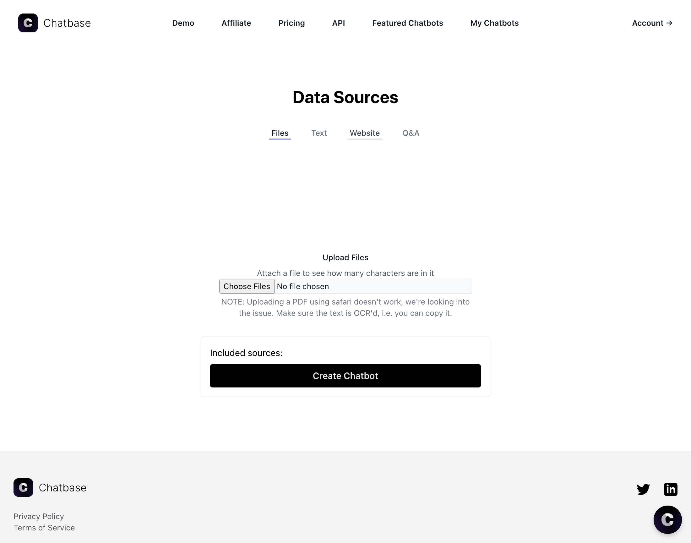 Choose and Click Website