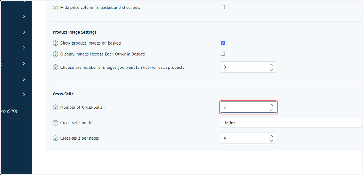Define Number of Cross-Sells and mode