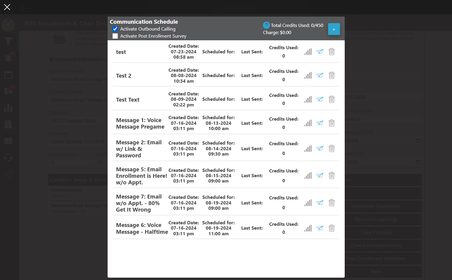 Check the box to 'Activate Outbound Calling'.