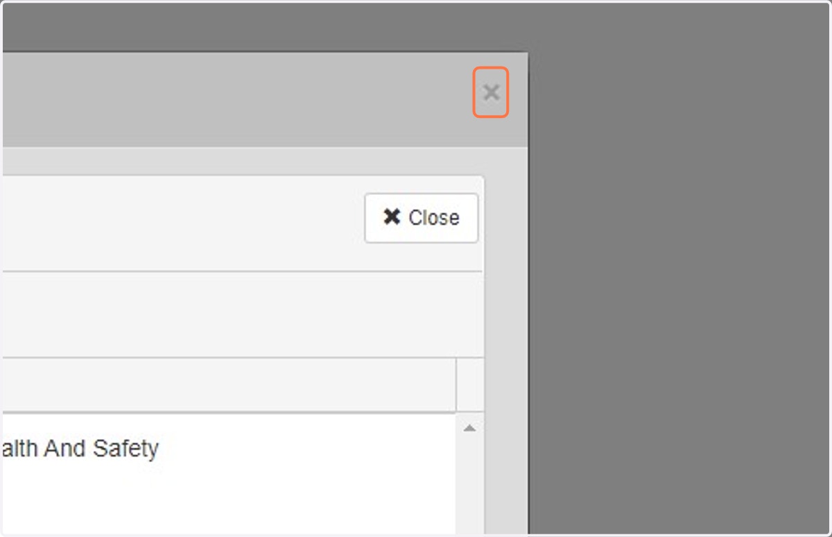 Close the "Select Worker" window.