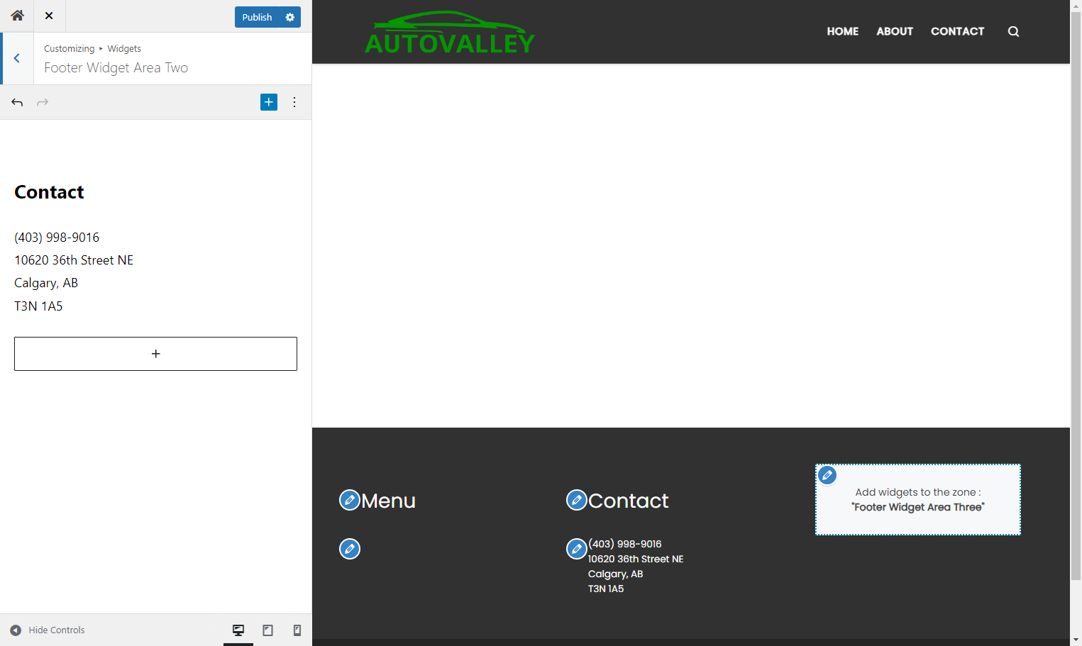Return to the previous menu by clicking on the back arrow