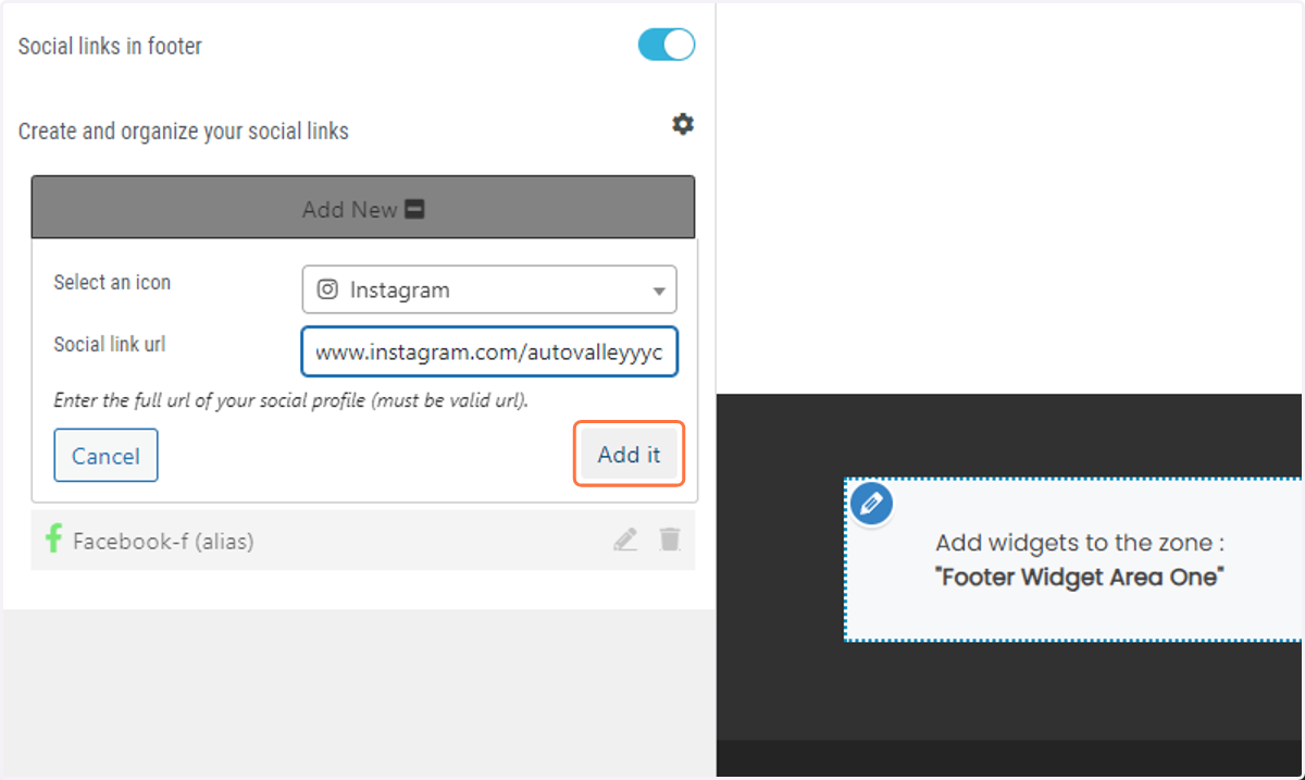 Click on Add it