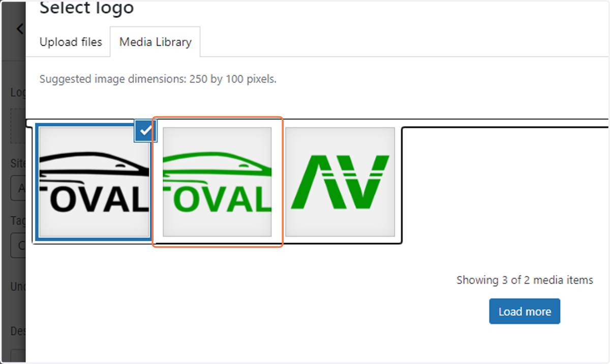 Upload the assets you downloaded from the Google folder