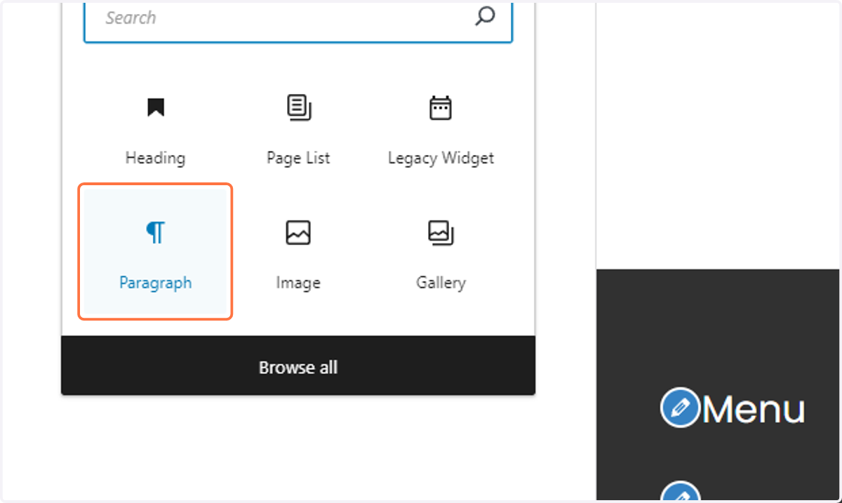 Select Paragraph