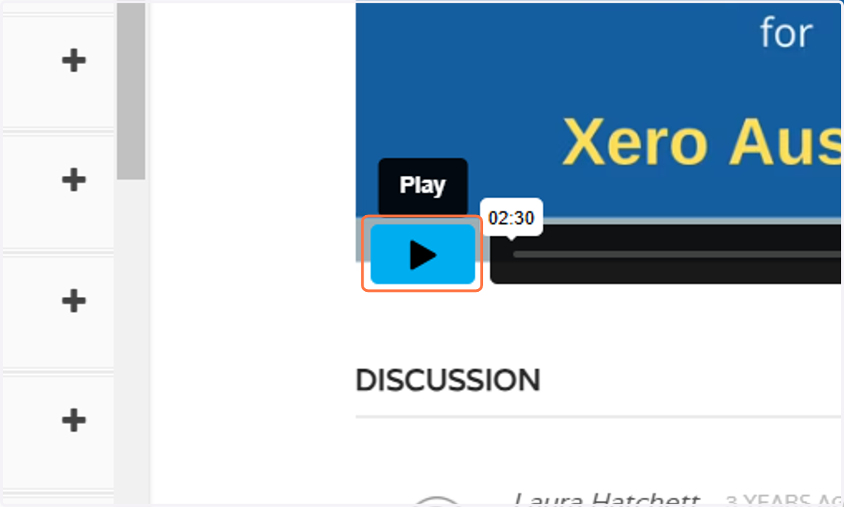Click on Play